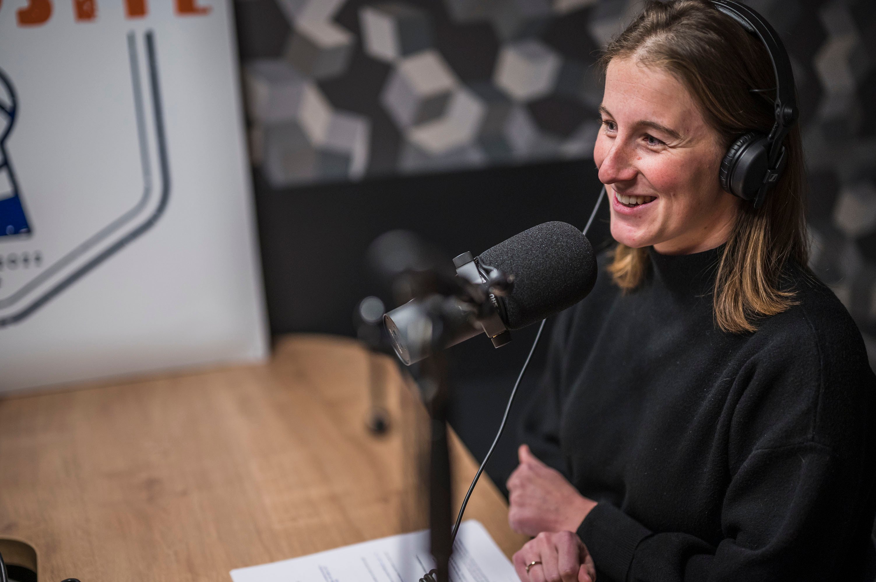 Picture Kaat Van Doren podcast Café Curiosité