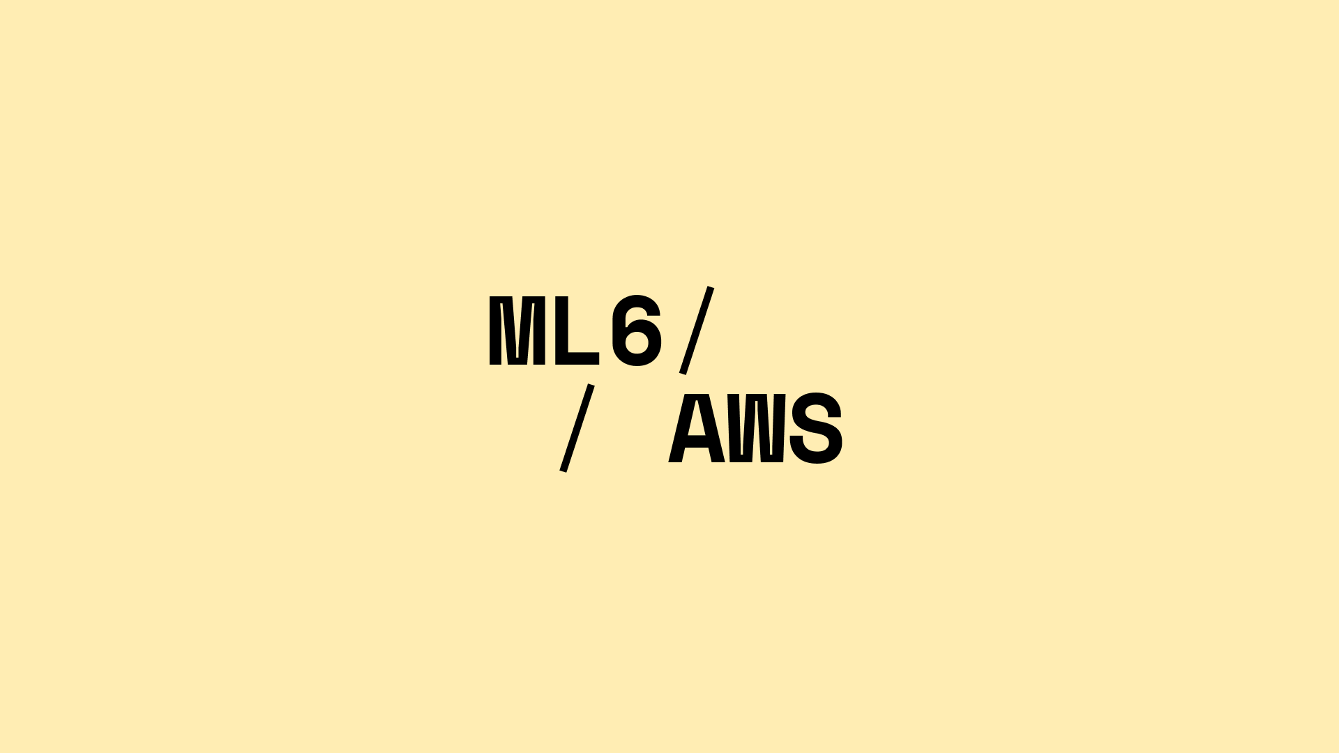 ML6 x AWS